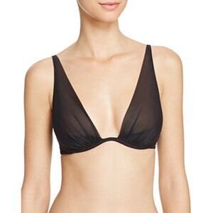 Heidi Klum an Angel Kiss Quarter Cup Bra Black 34B